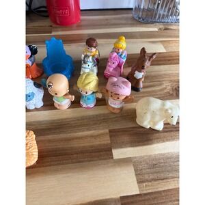 Fisher-Price Little People Mixed Lot Figures Animals Birds Nativity Princess